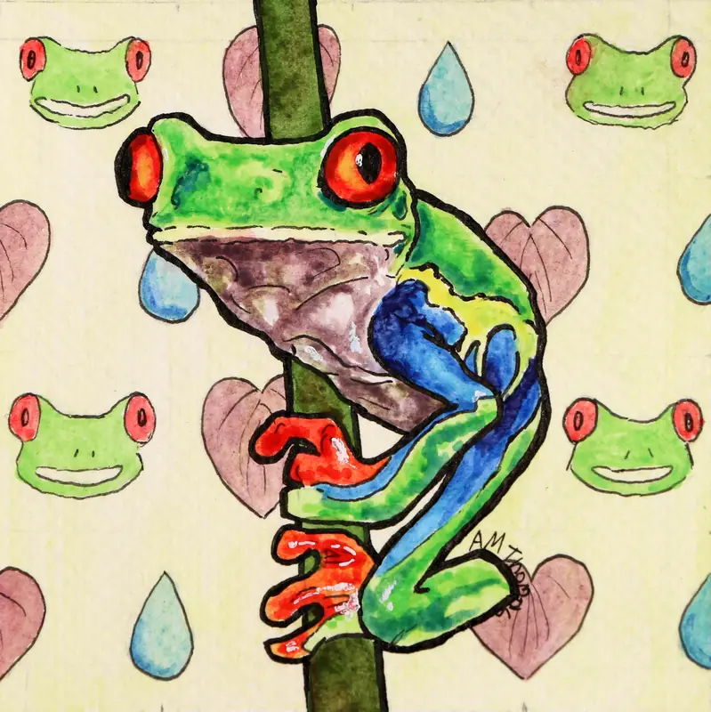 Tree Frog — 8×10 print